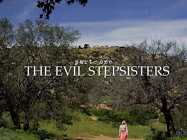 Lesbian stepsisters get eaten out by AJ Applegate