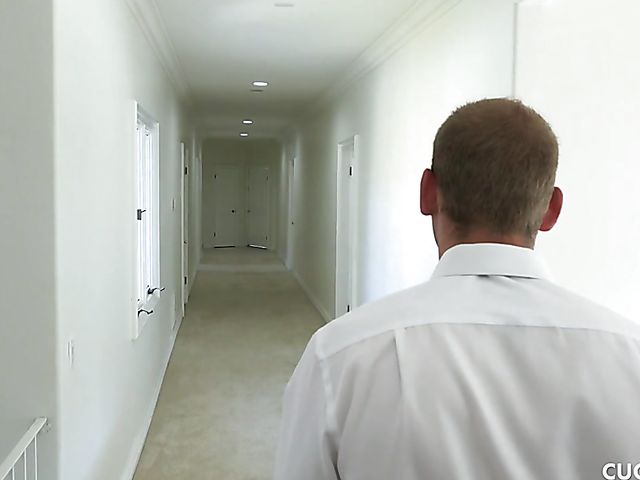 Cuckold husband catches Chanel Preston getting fucked