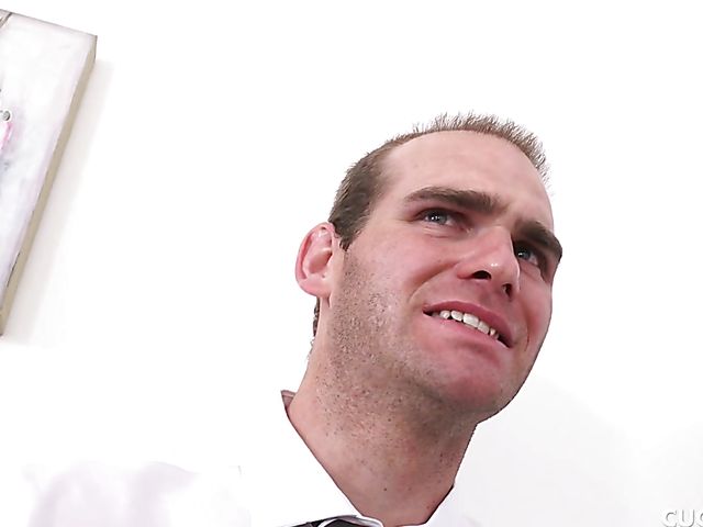 Cuckold husband catches Chanel Preston getting fucked