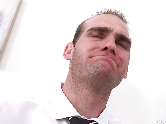 Cuckold husband catches Chanel Preston getting fucked