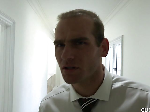 Cuckold husband catches Chanel Preston getting fucked