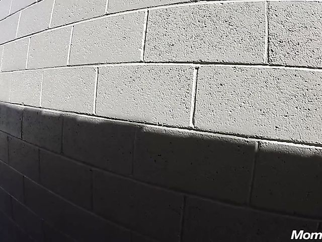 MILF tits job and cunt flashing in public