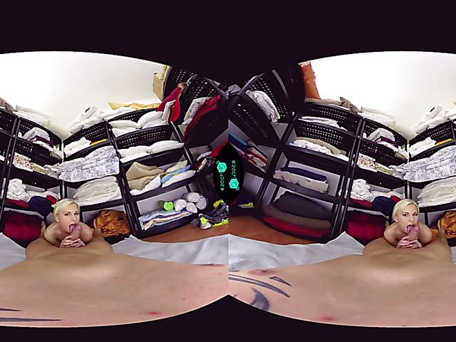 VR porn with a blonde getting poiunded POV