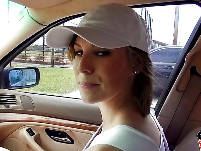 A hard dick in POV for teen amateur Ella