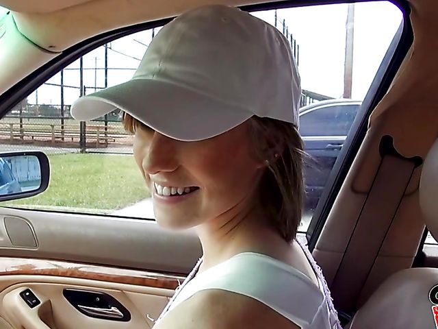 A hard dick in POV for teen amateur Ella