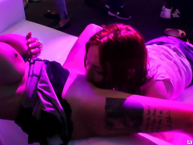 Never ending drunk sex orgy in the nightclub