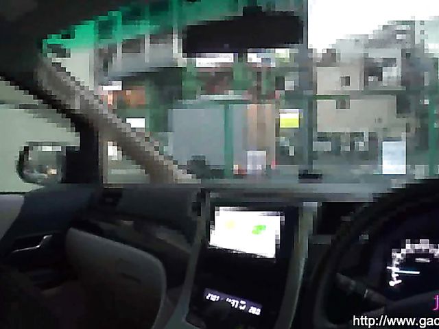 Japanese car blowjob and sex at home