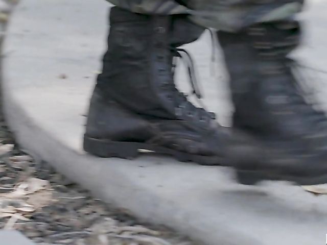 Soldier coming home and fucking small tits blonde AJ Applegate