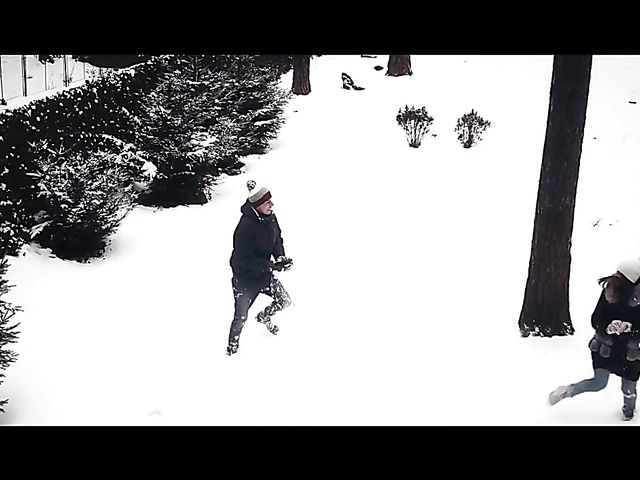 Sensual sex in winter with lovely Sybil