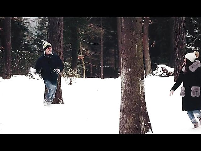 Sensual sex in winter with lovely Sybil