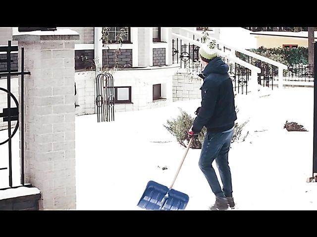 Sensual sex in winter with lovely Sybil