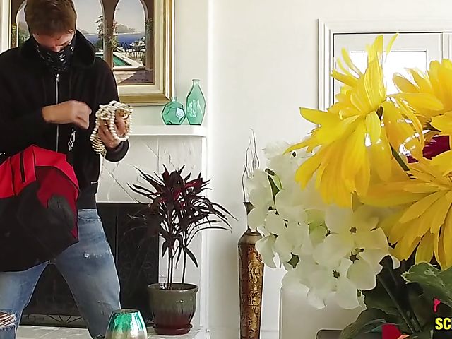 Ebony teen Honey Gold gets brutalized by Markus Dupree