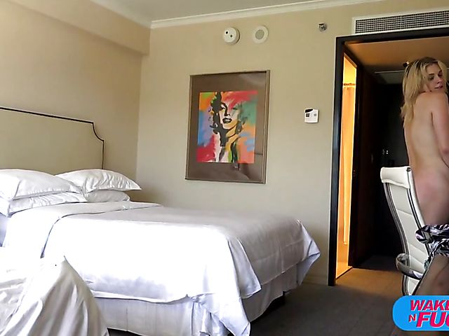 Hotel anal in the morning with Gisele Palmer