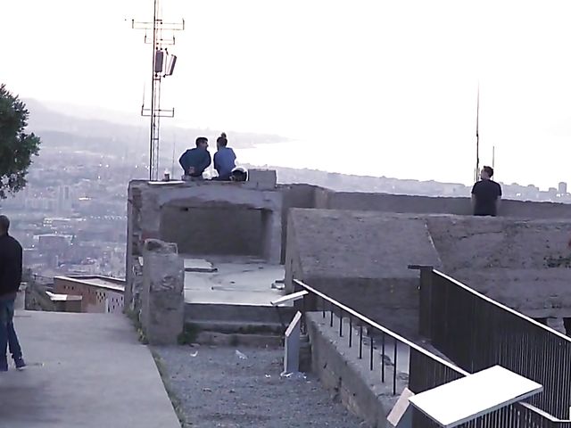 Public lesbian fun at night and in the morning