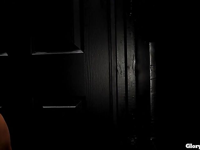 Glory hole blowjob and swallow with Charlie