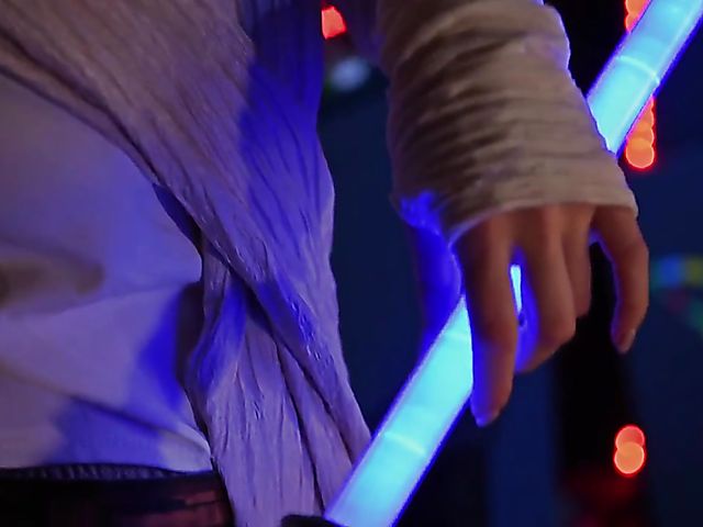 Busty masturbation maniac Stella Cox has fun in space