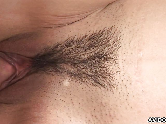 Skinny Asian model gets fiercely fucked after sucking two cocks