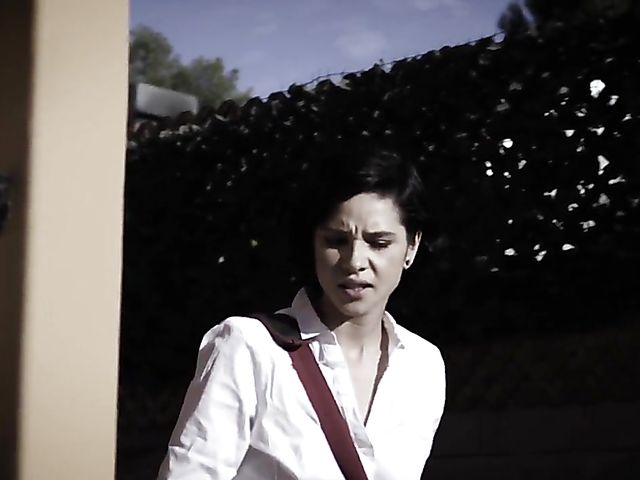 A strong cock for teen brunette Cadey Mercury