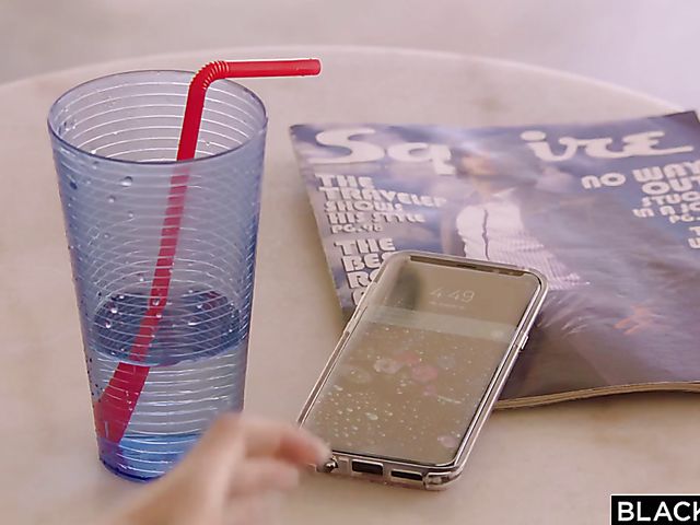 Hannah Hays first big black cock in her 18