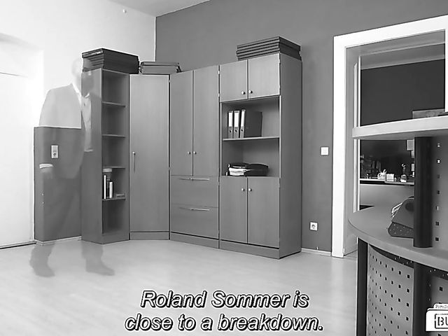 German secretary Izzy Mendosa takes a dick