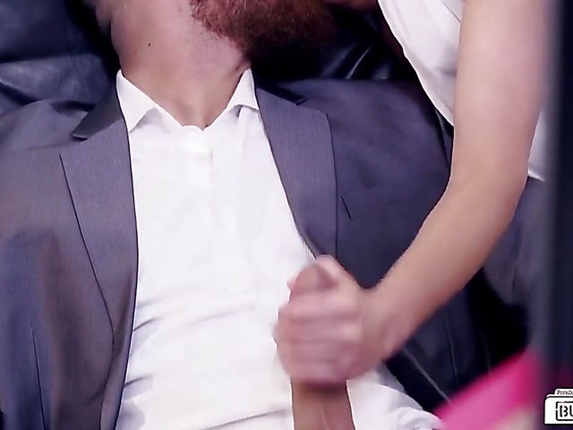 German secretary Izzy Mendosa takes a dick