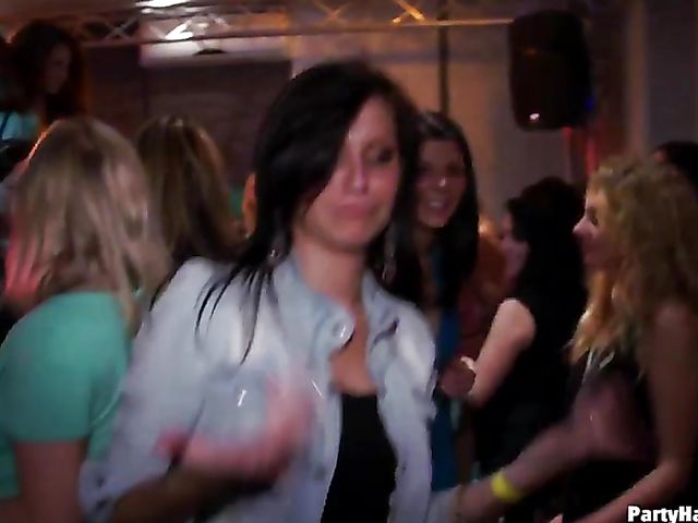 Drunk sex with dirty trippers in the nightclub