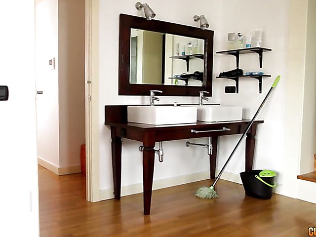 Big tit wife Sheila Ortega gets nailed by a plumber