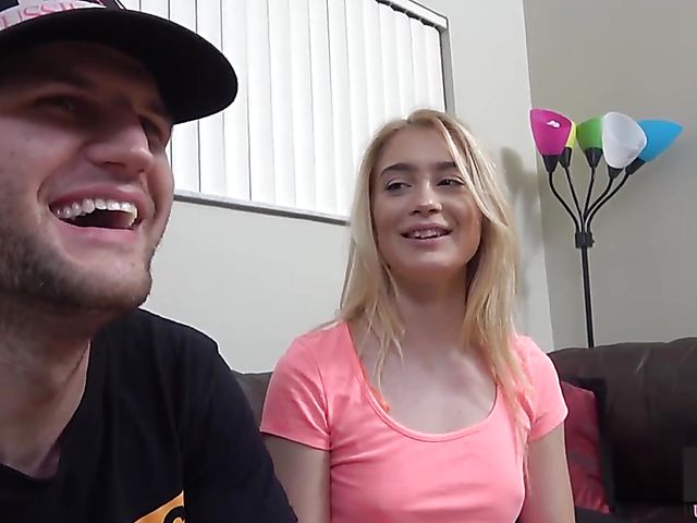 Really cute blonde teen Anastasia Knight does porn