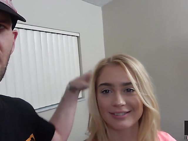 Really cute blonde teen Anastasia Knight does porn