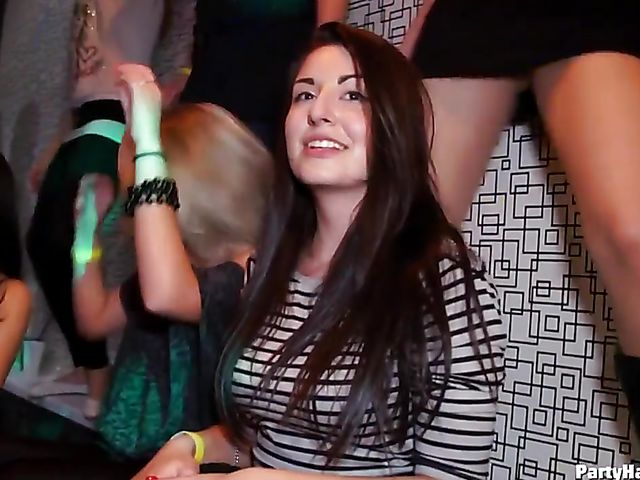 Impossible hardcore party in the club