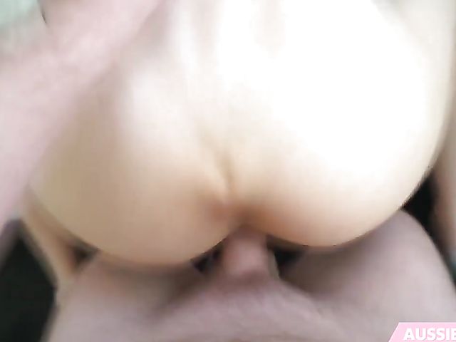 Aussie girl Darth Lacey gets her tiny pussy pounded POV