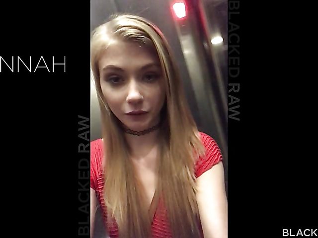 Hannah Hays - Blond girlfriend interracial session