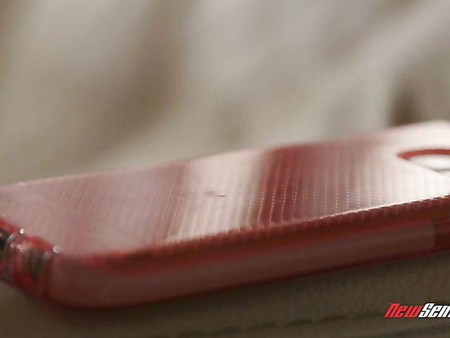 Hard nipple blonde Candice Dare gets spanked and fucked